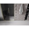 Mexen Velar drzwi prysznicowe rozsuwane 90 cm, grafit, złote szczotkowane - 871-090-000-41-55