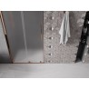 Mexen Velar lükand dušiuks 110 cm, härm, roosa kuld - 871-110-000-31-60