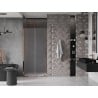 Mexen Velar sliding shower door 90 cm, frosted, rose gold - 871-090-000-31-60