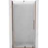 Mexen Velar drzwi prysznicowe rozsuwane 120 cm, szron, różowe złoto - 871-120-000-31-60