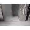 Mexen Velar sliding shower doors 160 cm, frosted, rose gold - 871-160-000-31-60