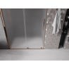 Mexen Velar sliding shower door 160 cm, frost, pink gold - 871-160-000-31-60