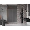 Mexen Velar sliding shower door 140 cm, frost, rose gold - 871-140-000-31-60