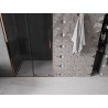 Mexen Velar lükand dušiuks 90 cm, grafiit, roosa kuld - 871-090-000-41-60