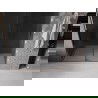 Mexen Velar Schiebetür-Duschwand 160 cm, Graphit, Roségold - 871-160-000-41-60