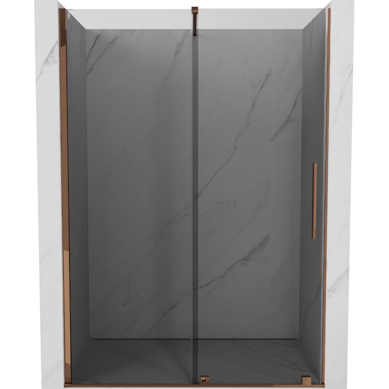 Mexen Velar lükanddušš 150 cm, grafiit, roosa kuld - 871-150-000-41-60