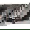 Mexen Velar Schiebetür 110 cm, Graphit, Roségold - 871-110-000-41-60