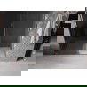 Mexen Velar Schiebetür-Duschwand 160 cm, Graphit, Roségold - 871-160-000-41-60