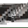 Mexen Velar Duschschiebetür 140 cm, Graphit, Roségold - 871-140-000-41-60