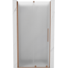Mexen Velar drzwi prysznicowe rozsuwane 120 cm, szron, miedź szczotkowana - 871-120-000-31-65