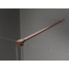 Mexen Velar drzwi prysznicowe rozsuwane 120 cm, szron, miedź szczotkowana - 871-120-000-31-65