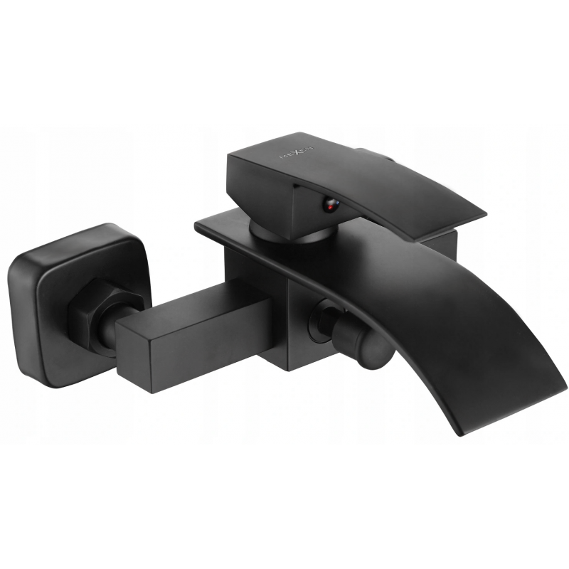 Mexen Aries batteria da bagno, nera - 744830-70