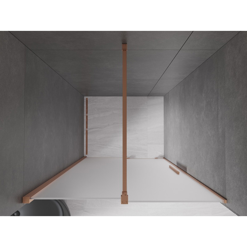 Mexen Velar lükandduššuks 110 cm, härmjas, harjatud vask - 871-110-000-31-65