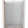 Mexen Velar lükand dušiuksed 130 cm, härmatis, harjatud vask - 871-130-000-31-65