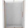 Mexen Velar porte de douche coulissante 130 cm, givré, cuivre brossé - 871-130-000-31-65