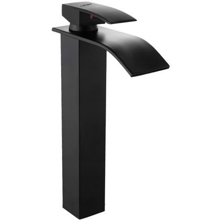 Mexen Aries robinet de salle de bain haut, noir - 744810-70