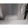 Mexen Velar drzwi prysznicowe rozsuwane 160 cm, szron, miedź szczotkowana - 871-160-000-31-65