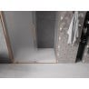 Mexen Velar drzwi prysznicowe rozsuwane 150 cm, szron, miedź szczotkowana - 871-150-000-31-65