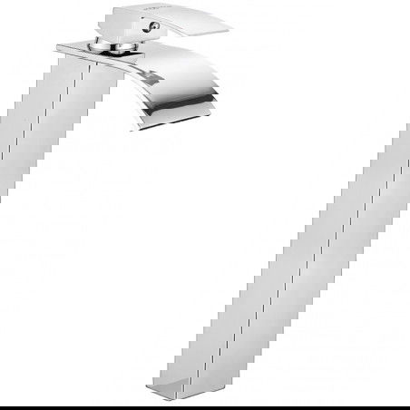 Mexen Aries grifo de lavabo alto, cromo - 744810-00
