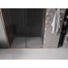 Mexen Velar puertas de ducha correderas 140 cm, grafito, cobre cepillado - 871-140-000-41-65