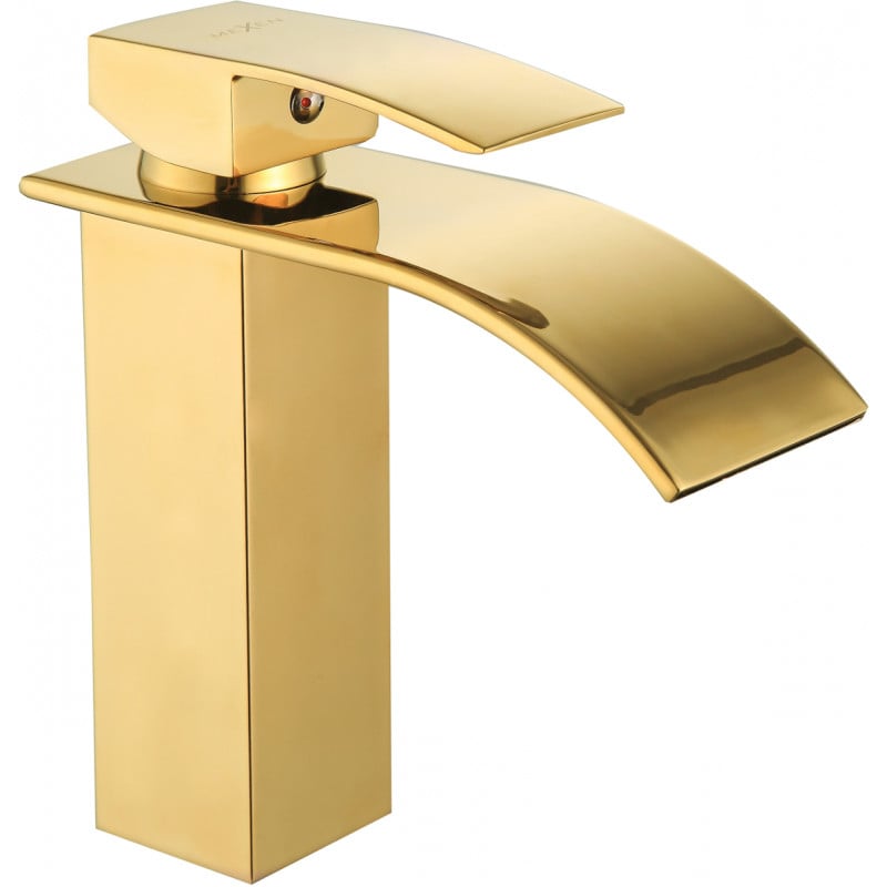 Mexen Aries grifo de lavabo, dorado - 744800-50
