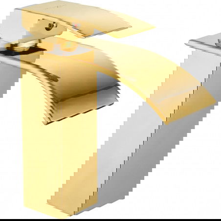 Mexen Aries tvättställsblandare, guld - 744800-50