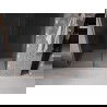 Mexen Velar Schiebetür Duschwand 160 cm, Graphit, gebürstetes Kupfer - 871-160-000-41-65