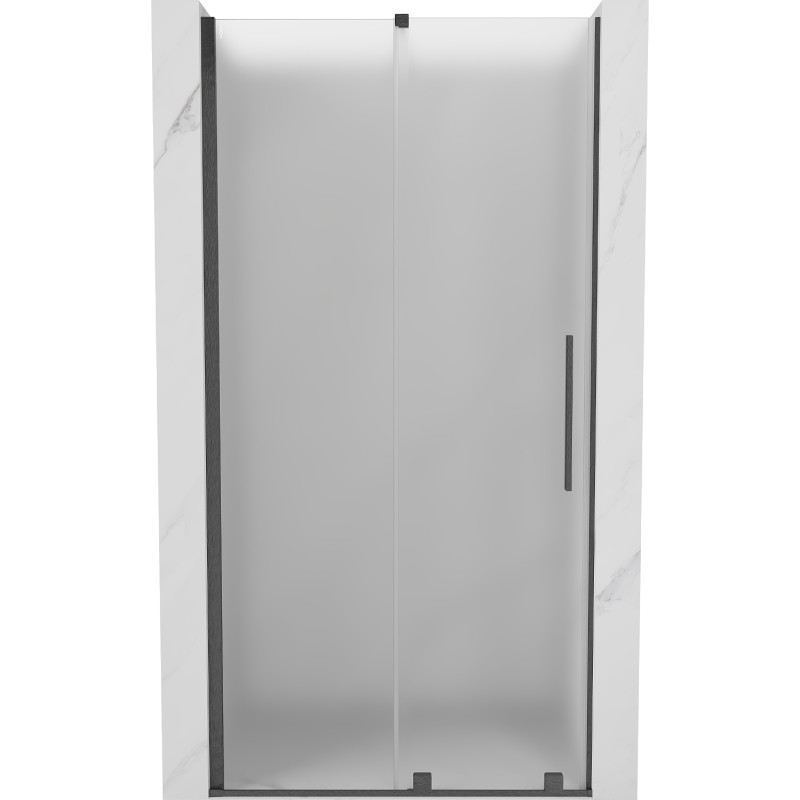 Mexen Velar libisev dušiuks, 110 cm, härmatatud, pintseldatud relv-hall - 871-110-000-31-66