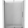 Mexen Velar sliding shower door 150 cm, frost, brushed gun gray - 871-150-000-31-66