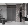 Mexen Velar porte de douche coulissante 140 cm, givre, gris canon brossé - 871-140-000-31-66