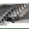 Mexen Velar Schiebeduschtür 140 cm, Mattglas, gebürstetes Gun Grey - 871-140-000-31-66