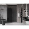 Mexen Velar porte de douche coulissante 160 cm, graphite, gris canon brossé - 871-160-000-41-66