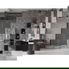 Mexen Velar schuifdouchedeur 100 cm, matglas, zwart - 871-100-000-31-70