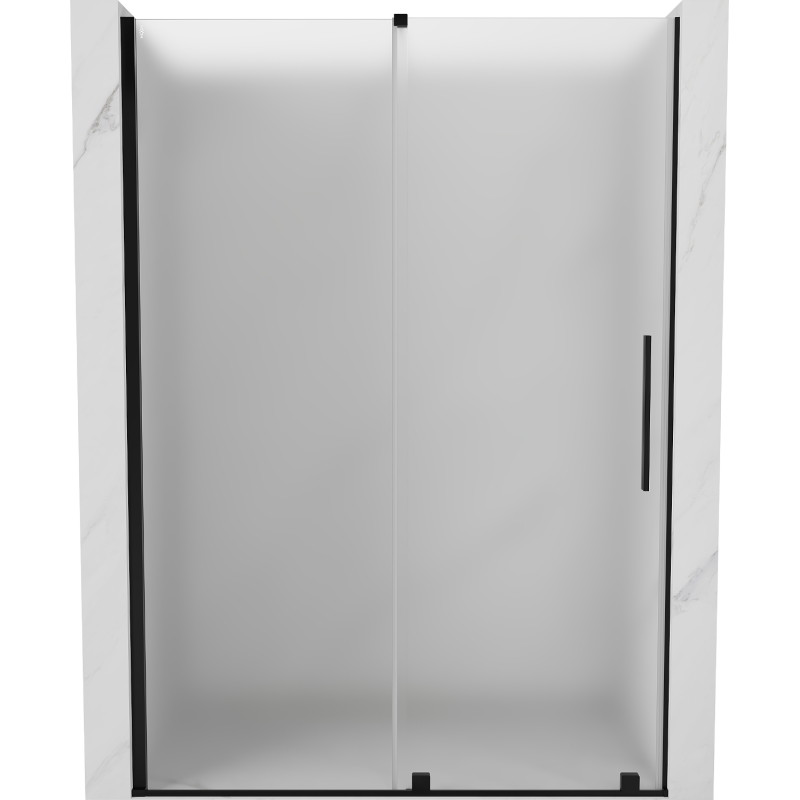 Mexen Velar lükand duššiuks 140 cm, härmatised, must - 871-140-000-31-70