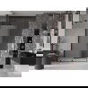 Mexen Velar Duschschiebetür 150 cm, Mattglas, Schwarz - 871-150-000-31-70