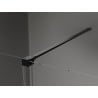Mexen Velar drzwi prysznicowe rozsuwane 120 cm, szron, czarne - 871-120-000-31-70