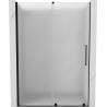 Mexen Velar Duschschiebetür 150 cm, Mattglas, Schwarz - 871-150-000-31-70