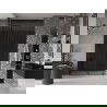 Mexen Velar Schiebetüren 140 cm, grafit, schwarz - 871-140-000-41-70