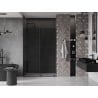 Mexen Velar drzwi prysznicowe rozsuwane 160 cm, grafit, czarne - 871-160-000-41-70