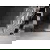 Mexen Velar schuifdouchedeur 160 cm, grafiet, zwart - 871-160-000-41-70