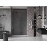Mexen Velar liuguksed dušiuksed 130 cm, läbipaistev, gun metal - 871-130-000-01-95