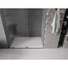 Mexen Velar lükand dušiuksed 160 cm, läbipaistev, püssimetall - 871-160-000-01-95