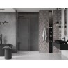 Mexen Velar liuguksed dušiuksed 130 cm, läbipaistev, gun metal - 871-130-000-01-95