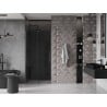 Mexen Velar Schiebetür-Duschabtrennung 90 cm, Graphit, Gunmetal - 871-090-000-41-95