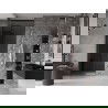 Mexen Velar Schiebeduschtür 100 cm, Graphit, Gun Metal - 871-100-000-41-95