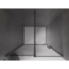 Mexen Velar sliding shower door 100 cm, graphite, gun metal - 871-100-000-41-95