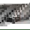 Mexen Velar Schiebetüren 120 cm, Mattglas, Gun Metal - 871-120-000-31-95