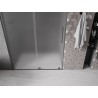 Mexen Velar lükand dušiuks 130 cm, mattklaas, relvmetall - 871-130-000-31-95