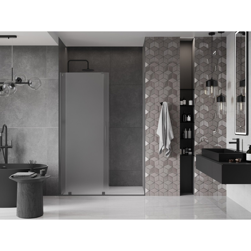 Mexen Velar lükanddushuks 150 cm, härmatis, relvmetall - 871-150-000-31-95