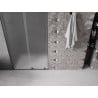 Mexen Velar drzwi prysznicowe rozsuwane 120 cm, szron, gun metal - 871-120-000-31-95